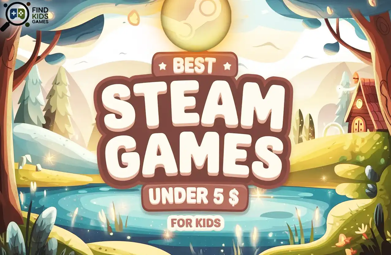 Best Steam Games Under $5 for Kids (Small Price, Big Fun)