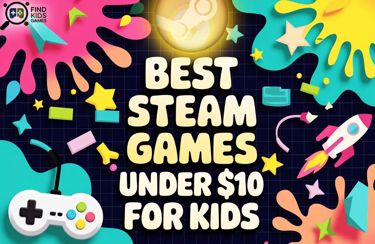 Best Steam Games Under $10 for Kids (Affordable)