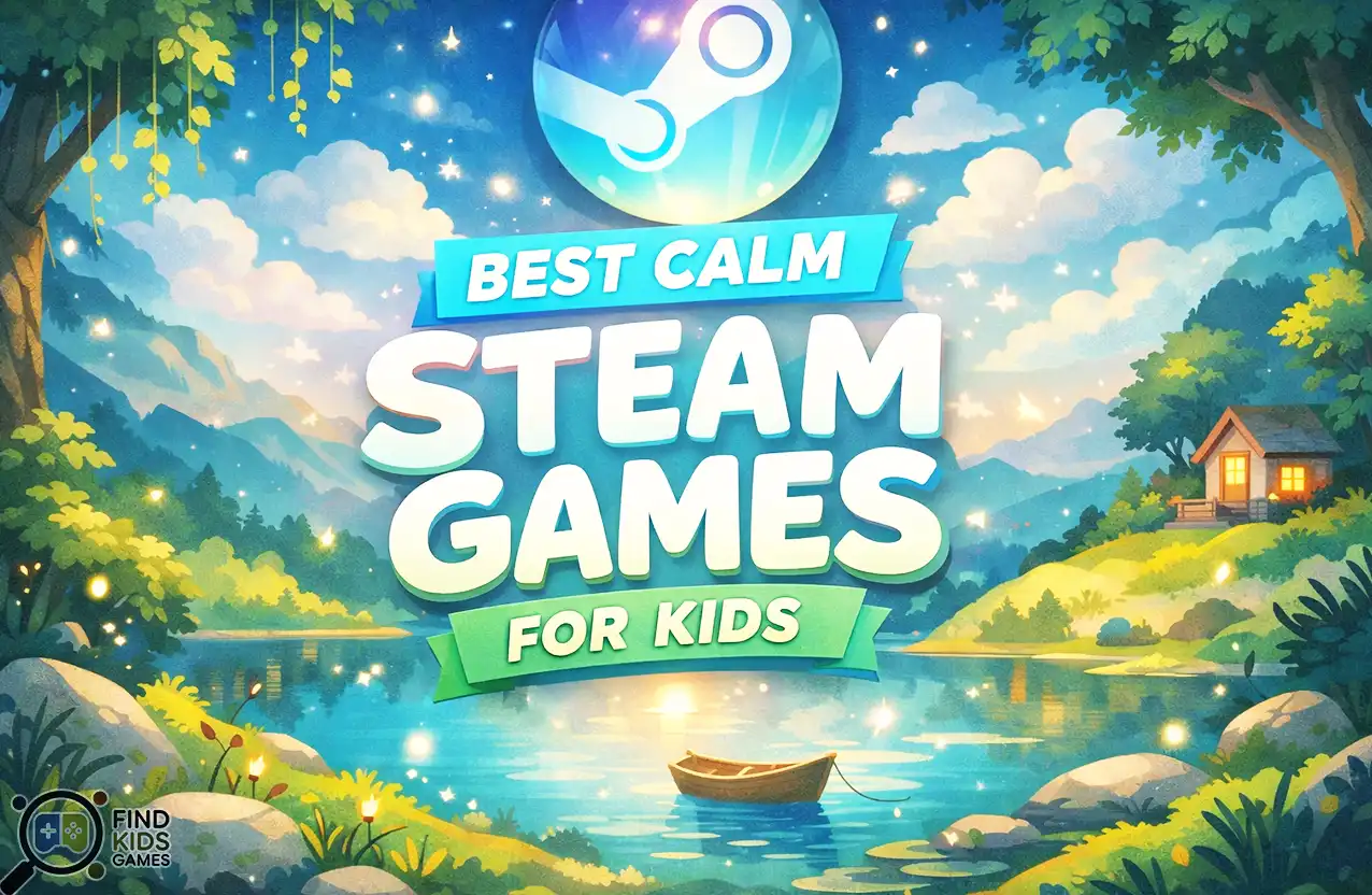 Best Calm Steam Games for Kids (No Timers, No Stress)