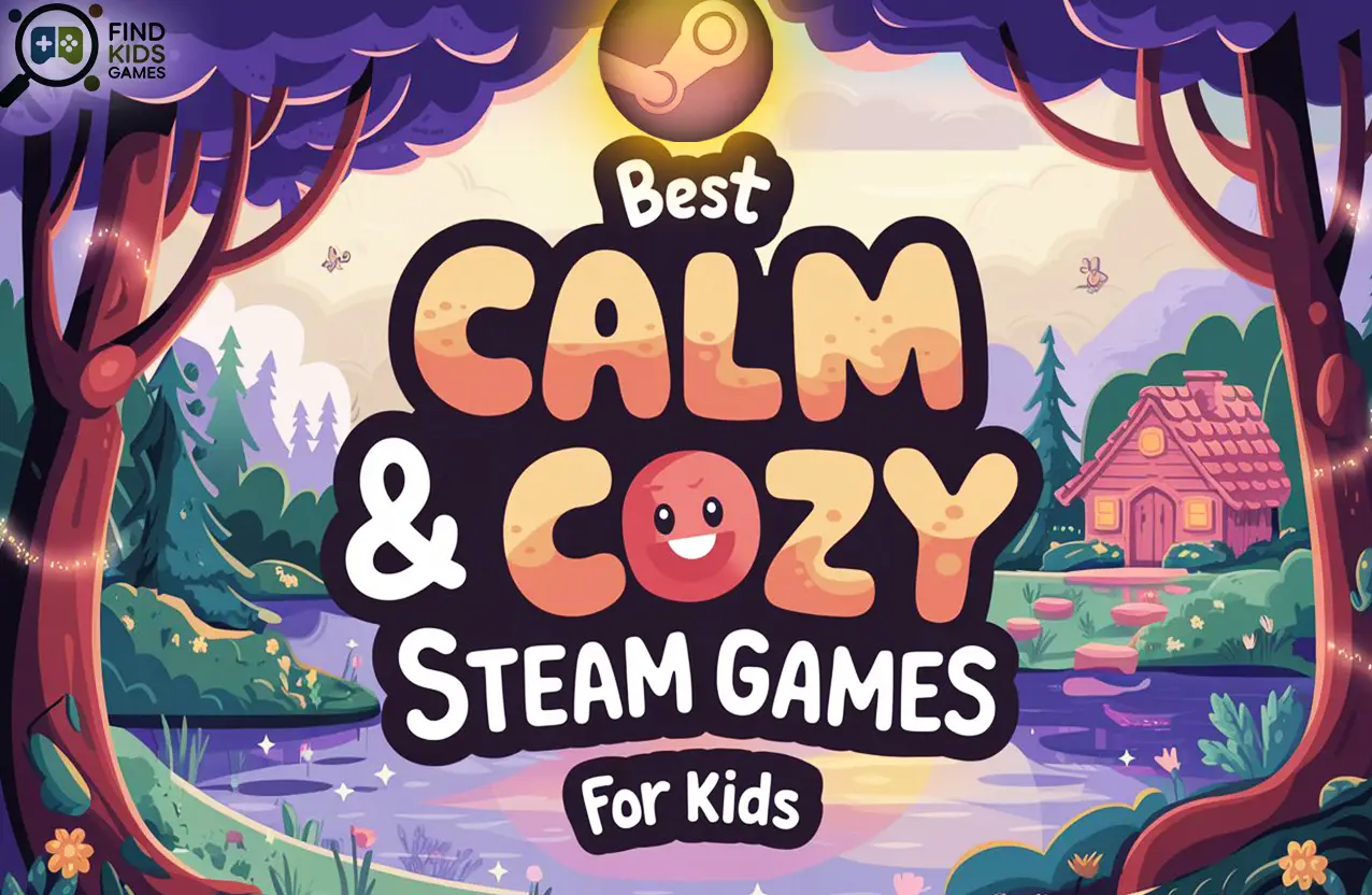 Best Calm & Cozy Steam Games for Kids (No Stress, No Pressure)